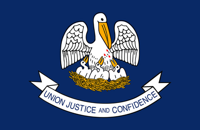 Flag of Louisiana qualifying