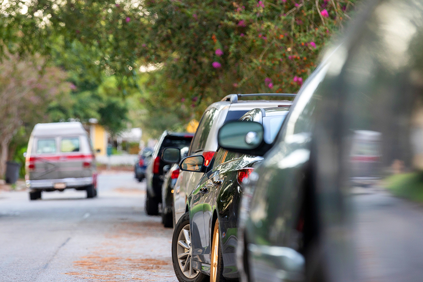 Airbnb parking