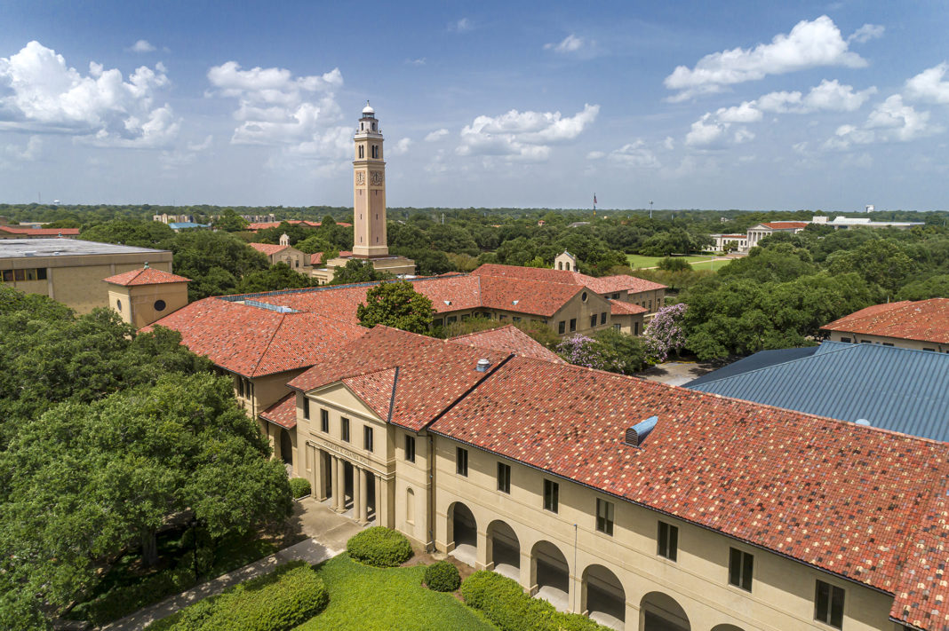 LSU-Quad Aerial higher education LSU colleges universities