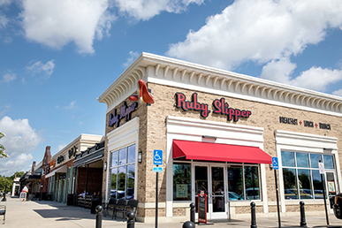 Retail property-shopping-ruby slipper-Acadian Village-CR retail real estate